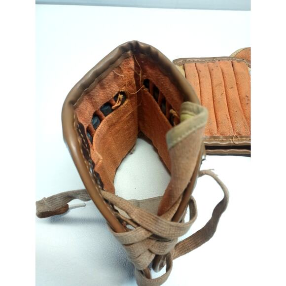 Vintage Canvas Leather Lace Up Ankle Weights Feild & Track Strength Training - Picture 6 of 6